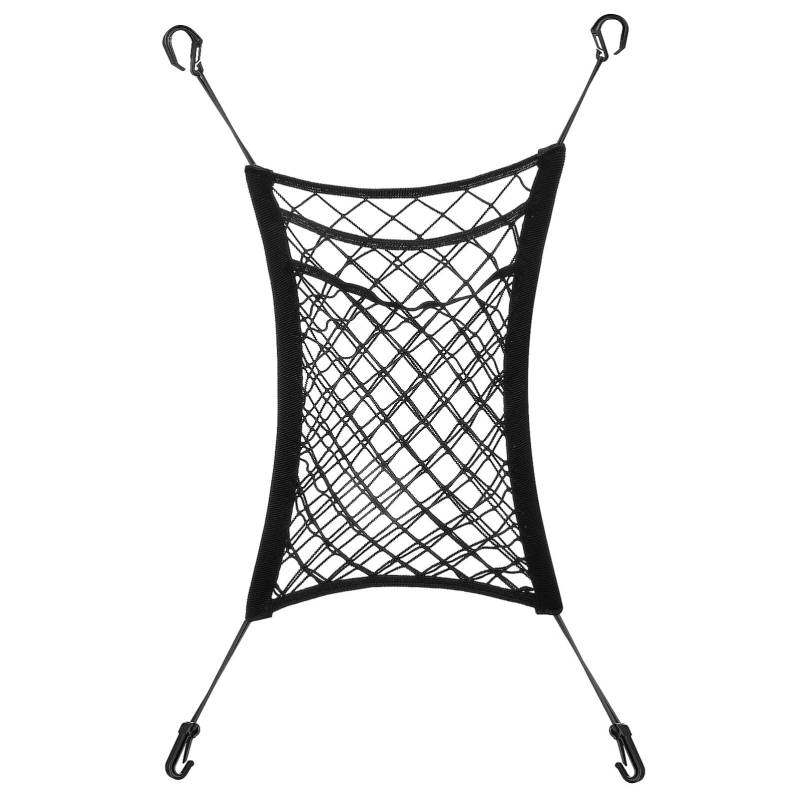 Beatifufu Auto Aufbewahrungsnetz Zwischen Vordersitzen Verstellbares Mesh-Organizer Mit Dualer Funktion Als Stauraum Und Haustierbarriere Einfach Zu Montieren Langlebig Und Platzsparend von Beatifufu