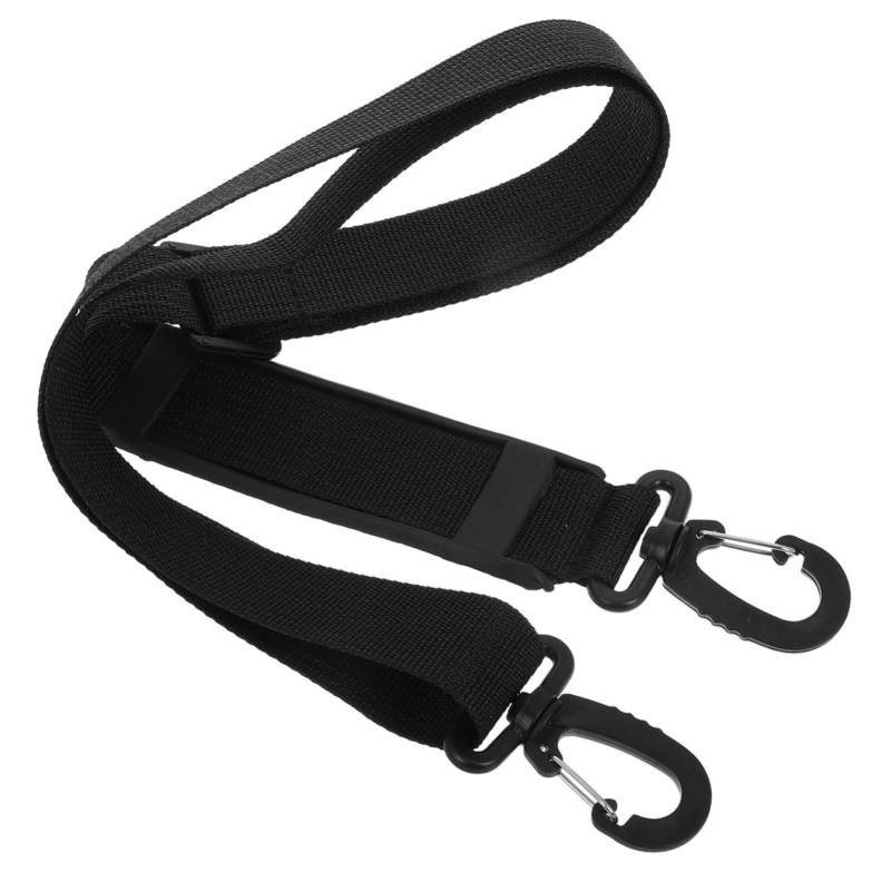 Beaupretty Verstellbarer Schultergurt Taschengurt Schulterriemen Ersatz-Rucksackgurte Gepäckband Ersatzriemen für Geldbörsen Crossbody -Bag -Riemen Seesackriemen tauschen Nylon Schwarz von Beaupretty