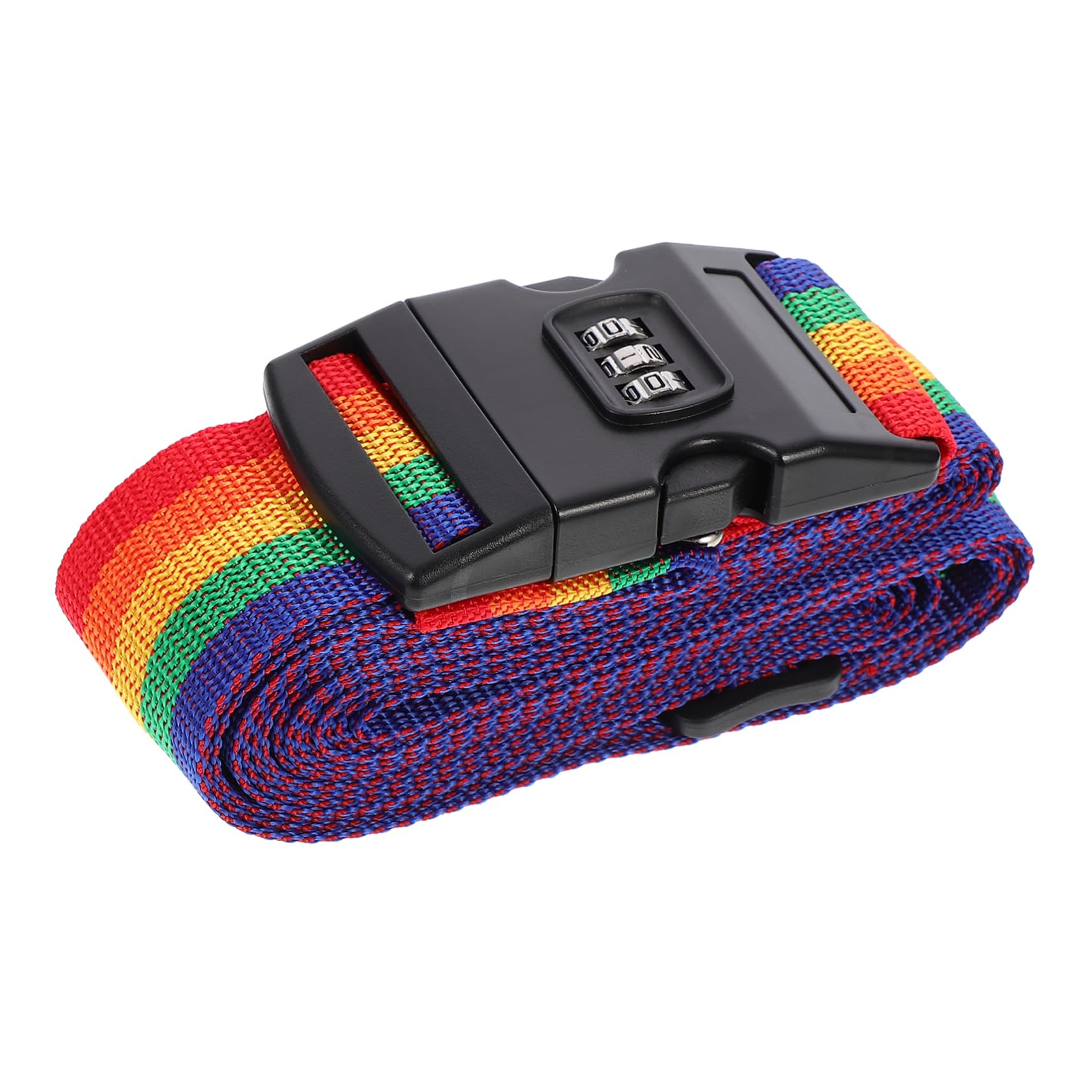 Beavorty 1 Stück Verstärkungsbündelband Gepäck-Passwort-Riemen Gepäckband Outdoor-Sportgurte Schnalle strapsgürtel Koffer Passwortband Verschlussriemen pom Colorful Beavorty 1 Stück Verstärkungsbündelband Gepäck-Passwort-Riemen Gepäckband Outdoor-Sportgurte Schnalle strapsgürtel Koffer Passwortband Verschlussriemen pom Colorful von Beavorty