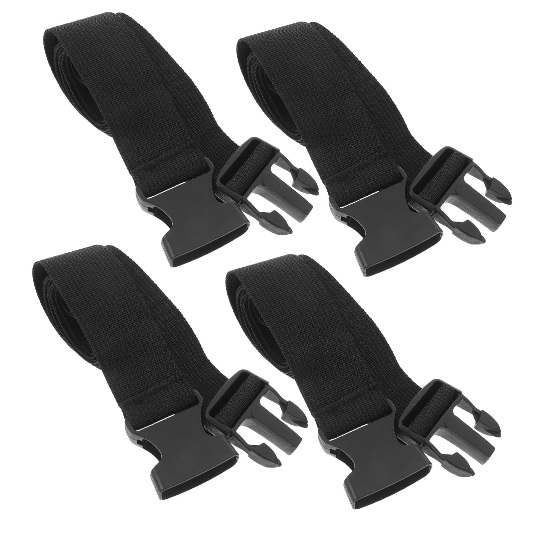 Beavorty 4 Stück Multifunktioneller Gurt verstellbare Schnallenriemen Cinchriemen für Fracht Schnalle und Gurtband Web-Gürtelschnalle Fahrrad verstellbare Riemen Polypropylen Schwarz Beavorty 4 Stück Multifunktioneller Gurt verstellbare Schnallenriemen Cinchriemen für Fracht Schnalle und Gurtband Web-Gürtelschnalle Fahrrad verstellbare Riemen Polypropylen Schwarz von Beavorty