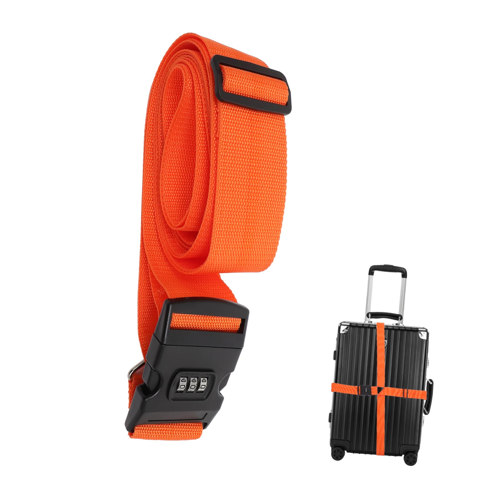 Beavorty Koffergurte Utility-Riemen mit Schnalle Koffer Schnallenriemen Gepäckbefestigungsgurte Gepäckband Reisegurte Kleiner Gepäckgurt Gepäckgurtband Koffer gurtband Oxford-Stoff Orange Beavorty Koffergurte Utility-Riemen mit Schnalle Koffer Schnallenriemen Gepäckbefestigungsgurte Gepäckband Reisegurte Kleiner Gepäckgurt Gepäckgurtband Koffer gurtband Oxford-Stoff Orange von Beavorty