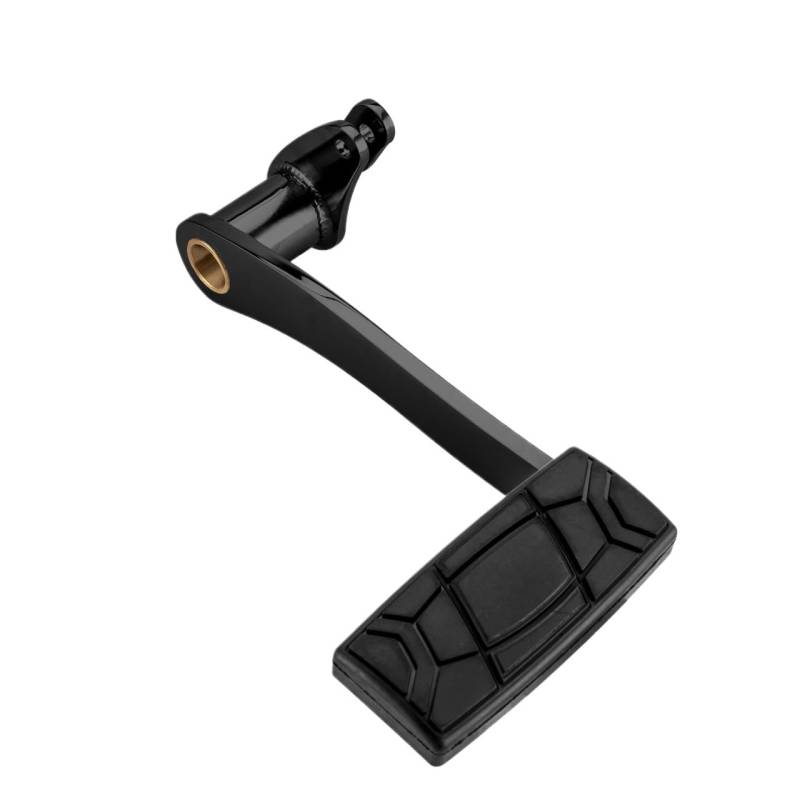 Motorcycle Footrests/Passend for 2014–2024 Harley Electra Glides/Road Glides/Road Kings/Street Glides/Trikes. Motorrad-Hinterradbremshebel + Bremsfußpedal.(9.3 in Length Black) von Becwdvo