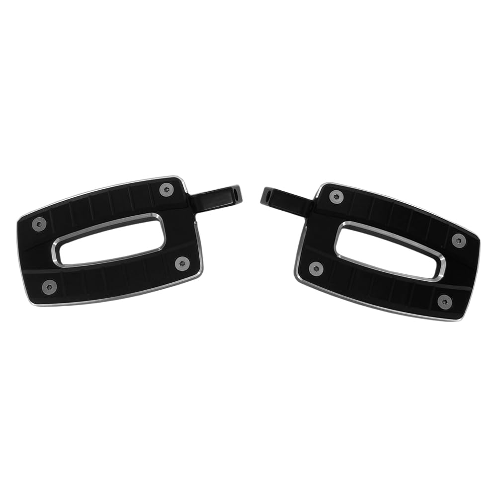 Motorcycle Footrests/Passend for BMW R18 R 18 Motorrad-Fußrasten-Montagesatz for Fahrer-Pedal. Modifizierte Vorderpedale aus Aluminiumlegierung.(Black) von Becwdvo