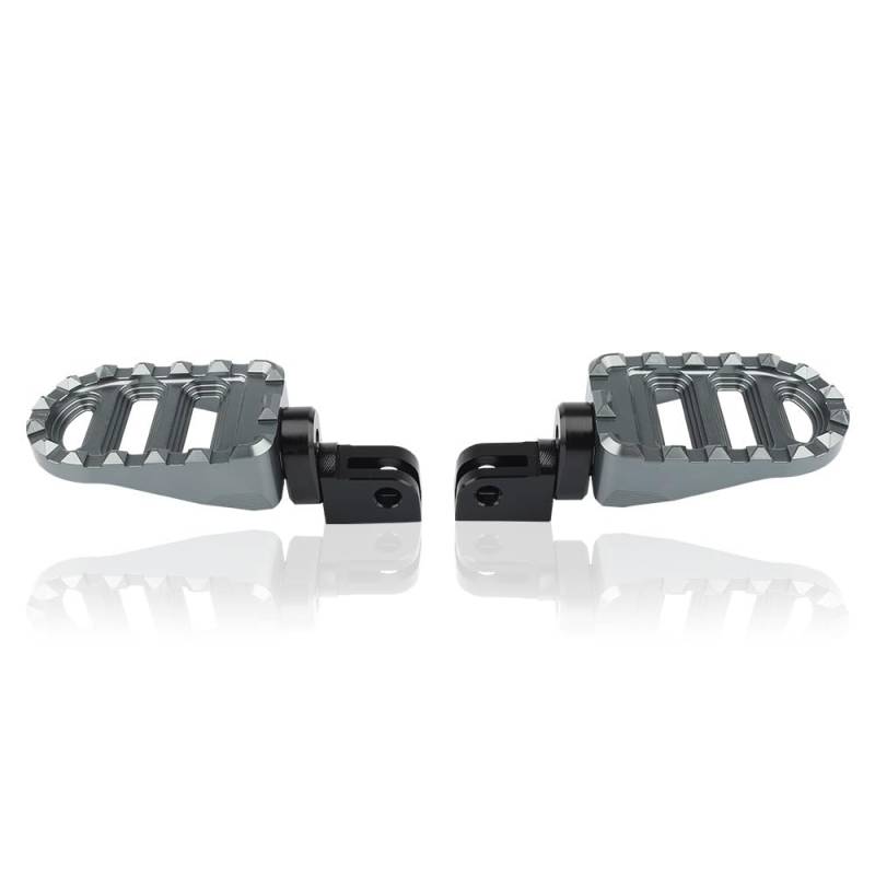 Motorcycle Footrests/Passend for CM1100 CM1100 DCT CM1100 MT 2021 2022 2023 2024 Motorradzubehör Vordere Fußrasten Pedale(Gray) von Becwdvo