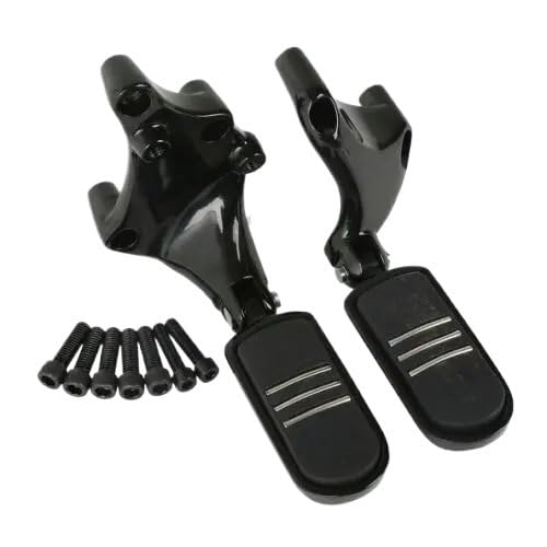 Motorcycle Footrests/Passend for Harley Sportster XL 883 1200 Pegstreamliner Styled 2014-2019 2018 2017 Motorrad-Fußrastenhalterung Motorradzubehör(One Set) von Becwdvo