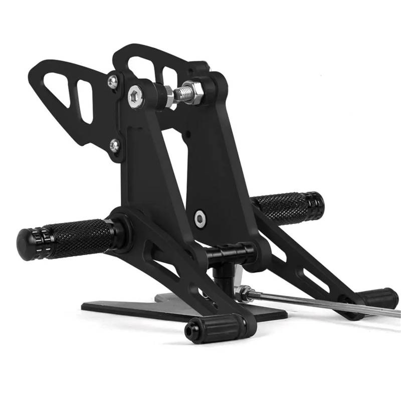 Motorcycle Footrests/Passend for Honda CB500 CB 500 1998-2003 Motorrad verstellbare Fußrastenanlage Fußrastenanlage aus Aluminium Motorrad Fußrasten Fußstütze 1999 2000 2001(Black) von Becwdvo