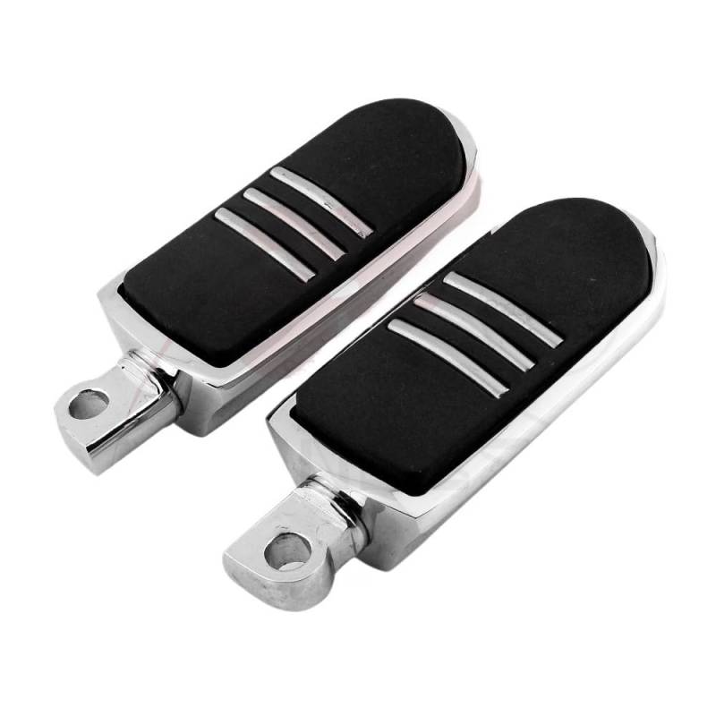Motorcycle Footrests 1,25 Zoll Crashbar Motor Motorrad Fußstützen Highway Peg Fußrastenklemmen/Fit for Harley Touring Road Glide 32MM(Foot peg) von Becwdvo