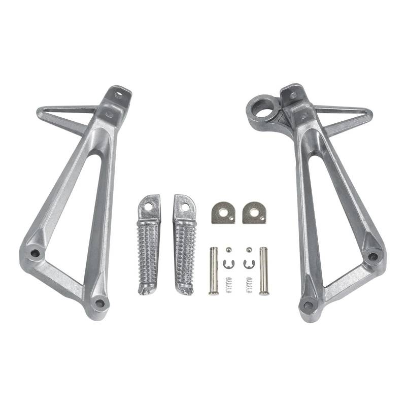 Motorcycle Footrests Fußrastenhalterung for den Beifahrer hinten/Passend for Yamaha YZF R3 YZF-R3 2015-2024 MT03 2020-2024 Motorradzubehör von Becwdvo