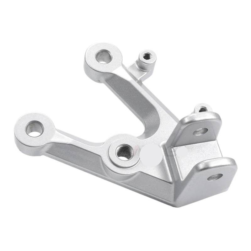 Motorcycle Footrests Fußrastenpedal vorne/Passend for Yamaha MT03 MT25 YZF R3 R25 Motorrad-Fahrerfußrasten Pedalhalterung Zubehör YZFR3 YZFR25(Left Bracket) von Becwdvo