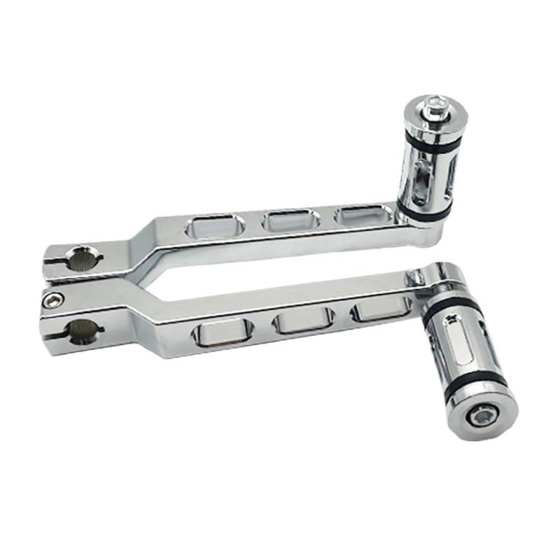 Motorcycle Footrests Motorrad Ferse Toe Schalthebel Shifter Pegs/Fit for Harley Touring Road King Electra Glide Road Glide Softail Fatboy FLST FLHT FL(B) von Becwdvo