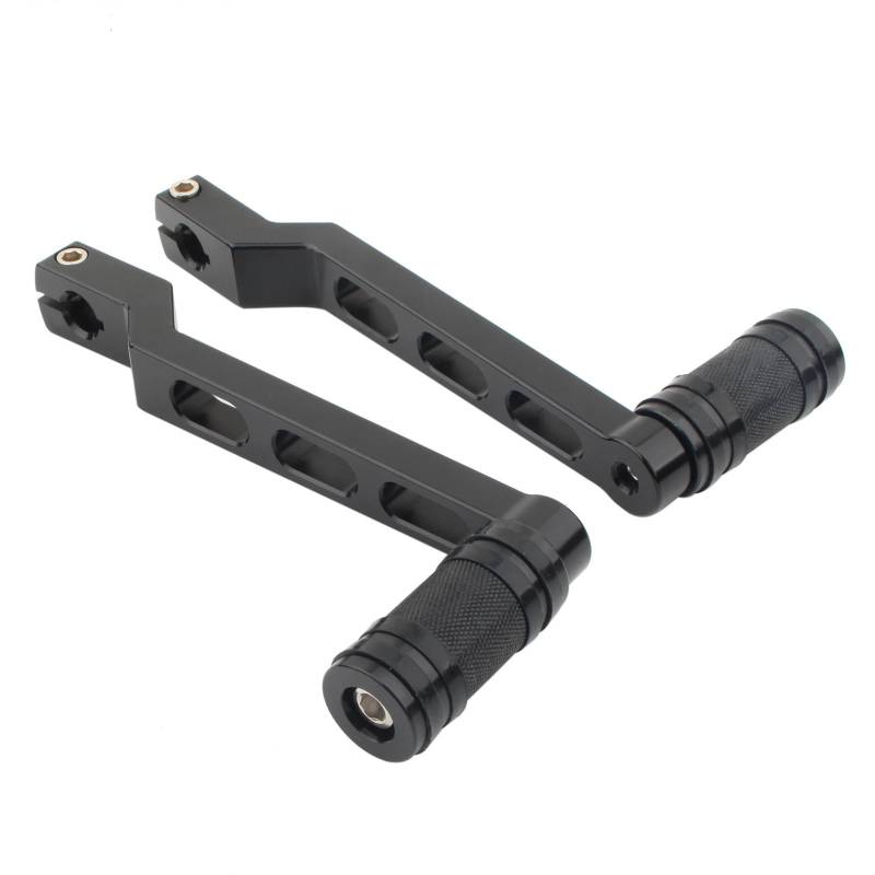 Motorcycle Footrests Motorrad Ferse Toe Schalthebel Shifter Pegs/Fit for Harley Touring Softail Road King Electra Glide Trike Fatboy Heritage FLST FLHT(05G) von Becwdvo