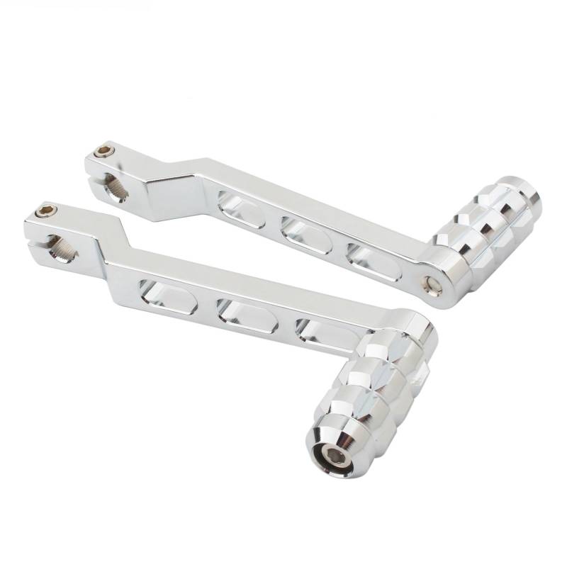 Motorcycle Footrests Motorrad Ferse Toe Schalthebel Shifter Pegs/Fit for Harley Touring Softail Road King Electra Glide Trike Fatboy Heritage FLST FLHT(14A) von Becwdvo