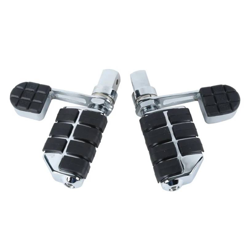 Motorcycle Footrests Motorrad Fuß Peg Fußstütze Ferse Steigbügel Rest/Fit for Honda VTX1800 2002-2011 von Becwdvo