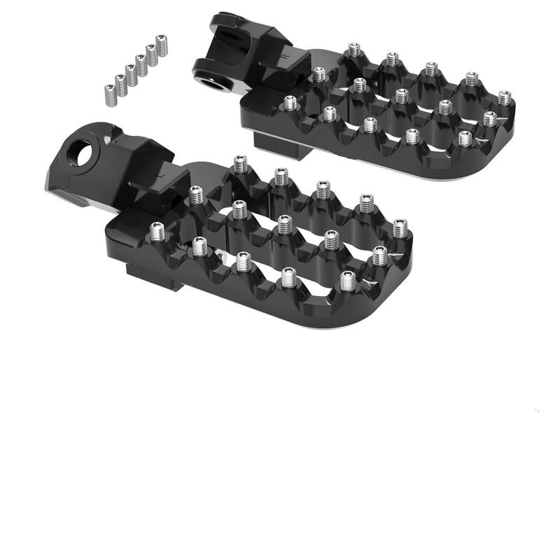 Motorcycle Footrests Motorrad-Fußrasten, Fußrasten, 20 mm tiefergelegte Fußstützen/passend for KTM 690 Enduro R 690 SMCR 690 SMC R 2008–2020 2021 2022 2023 2024 von Becwdvo