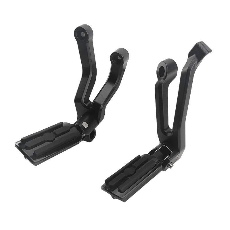 Motorcycle Footrests Motorrad-Fußrasten vorne und hinten/passend for Nightster 975 RH975 Nightster, rutschfeste Fußrasten, verstellbares Beifahrer-Fußrastenpedal hinten(Rear) von Becwdvo
