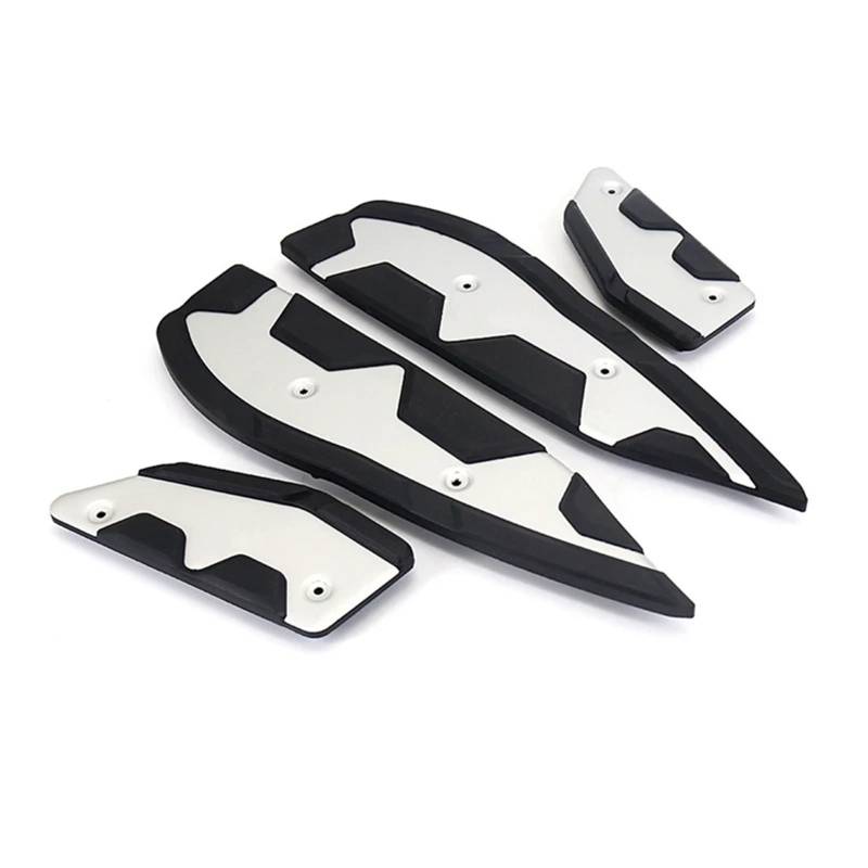 Motorcycle Footrests Motorrad-Fußstützen-Fußpolster, Pedalplattenpedale/Passend for Yamaha X-MAX 125 250 300 400 XMAX125 XMAX250 XMAX300 2017-2022 von Becwdvo
