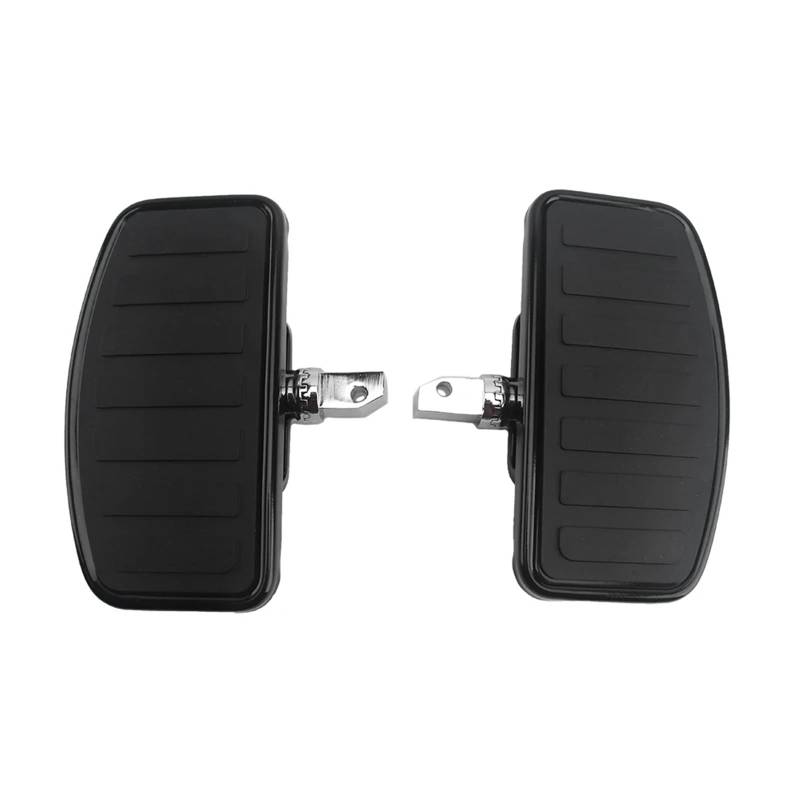 Motorcycle Footrests Motorrad-Hinterrad-Beifahrer-Trittbrett-Trittbrett-Pedal-Fußrasten/Passend for Honda VTX 1300 1800 / Passend for Suzuki Boulevard C50 Intruder Volusia(Black A) von Becwdvo