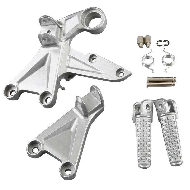 Motorcycle Footrests Motorrad Vorder Fahrer Fußrasten Fußrasten Pegs Halterung/Fit for Honda CBR 1000RR 2008 2009 2010 2011 CBR1000RR von Becwdvo