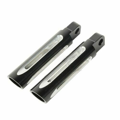 Motorcycle Footrests Motorradteile Beifahrerfußrasten Halterung/Fit for Harley Sportster 883 1200 2004-2013 2005 2006(Foot Pegs) von Becwdvo