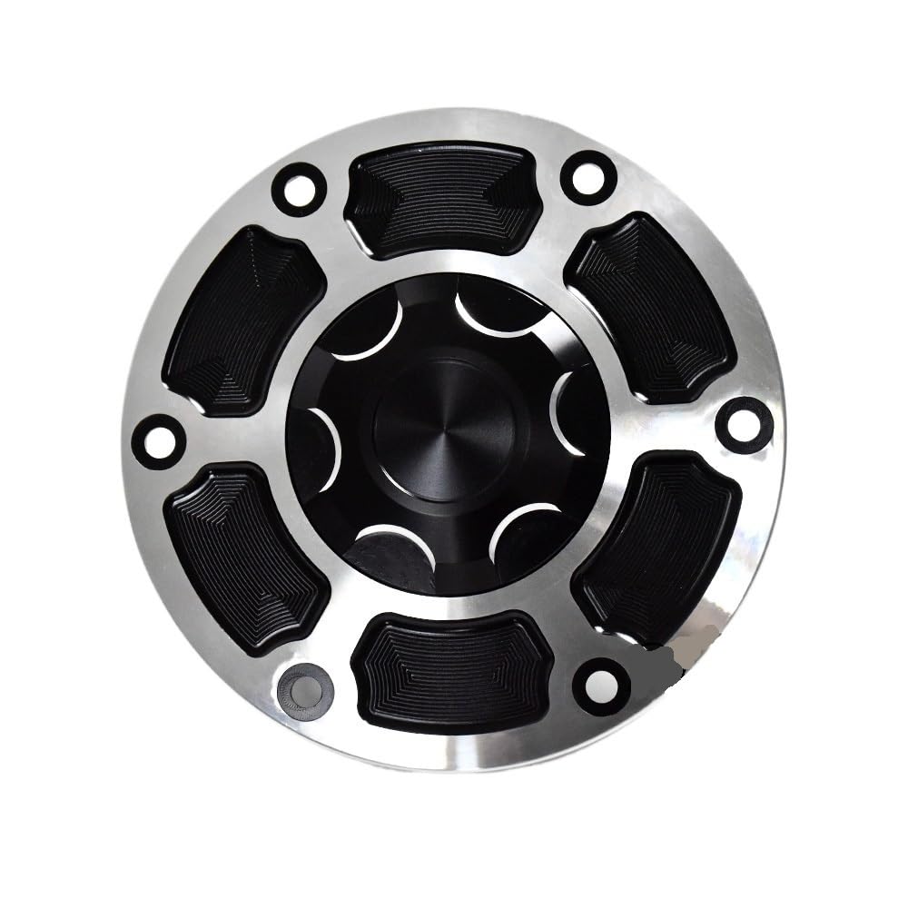 Motorcycle Gas Fuel Cap Motorrad-Motoröl-Einfülldeckel/Passend for BMW R1150GS R1150R 1999-2006 R1150RS R1150RT 2001-2005 Schlüsselverriegelungsstecker Kraftstofftankdeckel(Black) von Becwdvo