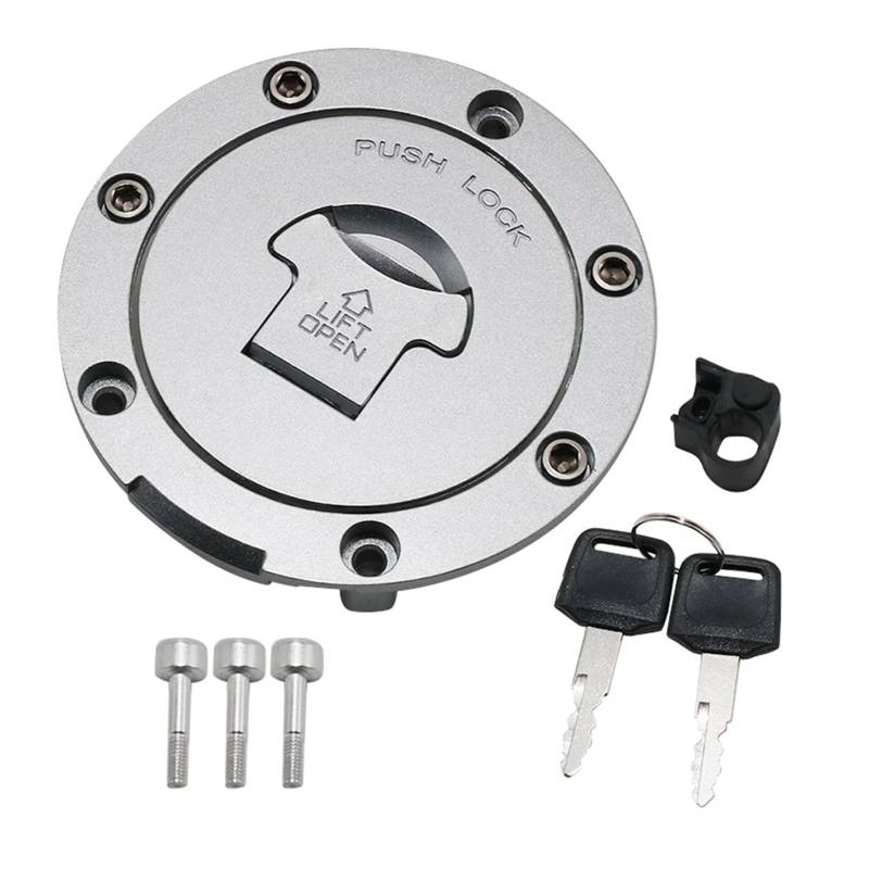 Motorcycle Gas Fuel Cap Motorrad Zündung Tankdeckel Schloss Mit Schlüssel/Fit for Honda CBR600 CBR900 CB1000 CBF500 CBF600 CBF1000 ST1300 VTR1000 VFR800 Teile von Becwdvo