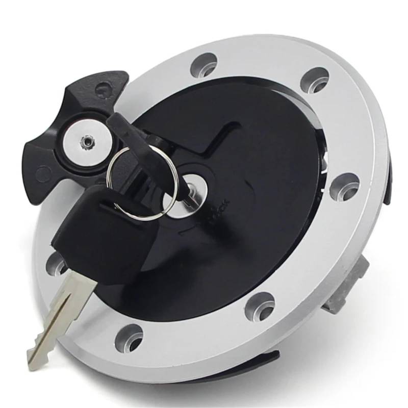 Motorcycle Gas Fuel Cap Motorrad Zündung Tankdeckel Schloss Mit Schlüssel/Fit for Kawasaki KLE250 Anhelo KLE400 KLE500 ZRX400 ZR750 ZR-7 ZRX1100 ZXR400 Teile von Becwdvo