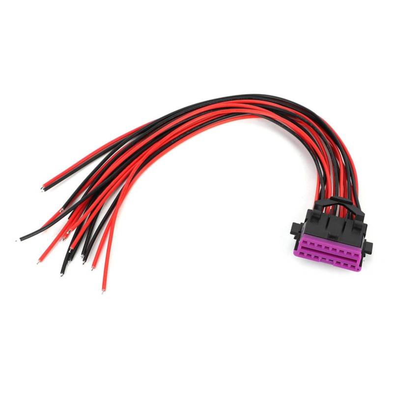 16Pin ?ffnung Buchse Professional Adapter Anschlusskabel Reparaturwerkzeug OBD2 Verl?ngerungsadapter von Bediffer