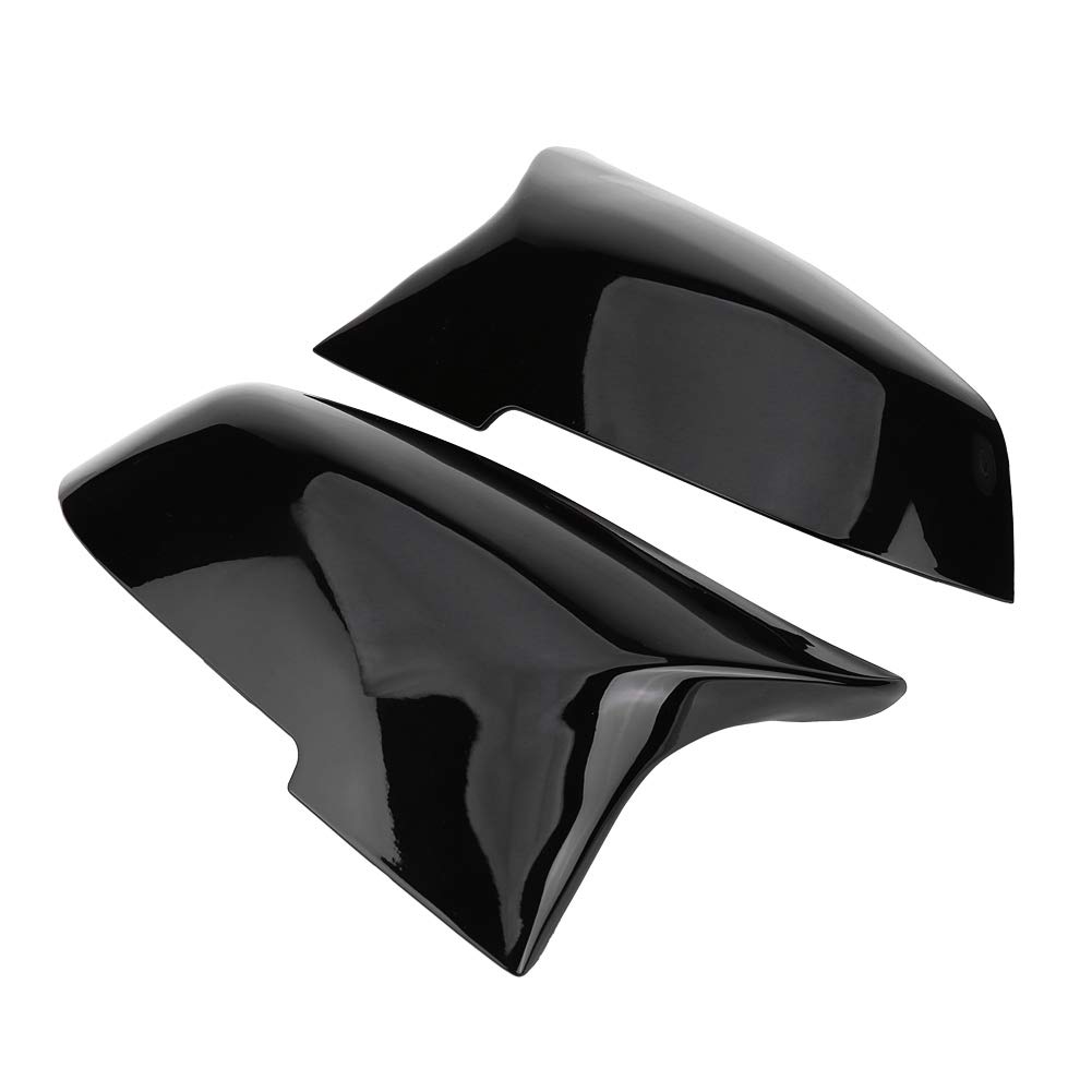 2 Stück Auto Rückspiegel Schutz Shell Cover kompatibel mit 220i 328i 420i F20 F21 F22 F30 F32 F33 F36 X1 E84[hell], automobiles Exterieur von Bediffer