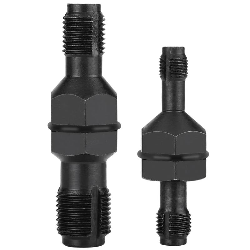 2-teiliger Z¨¹ndkerzen-Gewindeschneider, Kohlenstoffstahl-Z¨¹ndkerzen-Gewindeeinsatz-Gewindeschneider-Set-Gewindewerkzeug,Handwerkzeuge von Bediffer