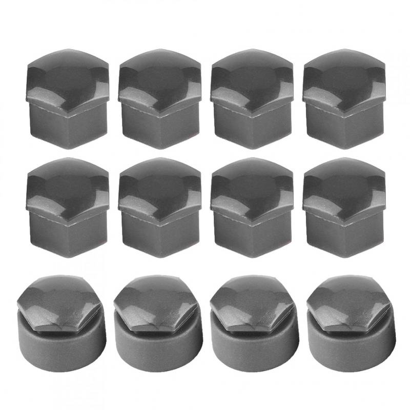 20 St¨¹ck 17mm Radmutterabdeckung Auto Rad Auto Nabe Schraubenschutz Anti Diebstahl Abdeckung Kappe Radmutter Felgenabdeckung(Grau) , R?der und Zubeh?r von Bediffer