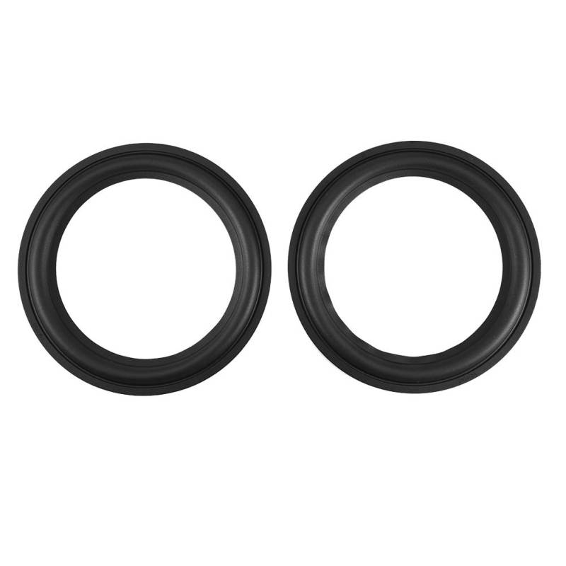 Bediffer Gummi-Rand-Lautsprecher, 2 St¨¹ck 8-Zoll-Lautsprecher-Lautsprecher-Surround-Reparatur Gummi-Tieft?ner-Rand-Reparaturteile,TV, Video und Home o von Bediffer