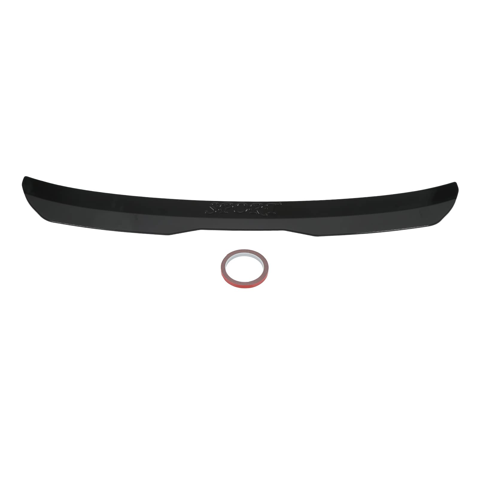 Heckspoilerflügel, Heckspoiler Dachspoiler Heckflügel, Ersatz für A-Klasse(Glänzend schwarz) von Bediffer