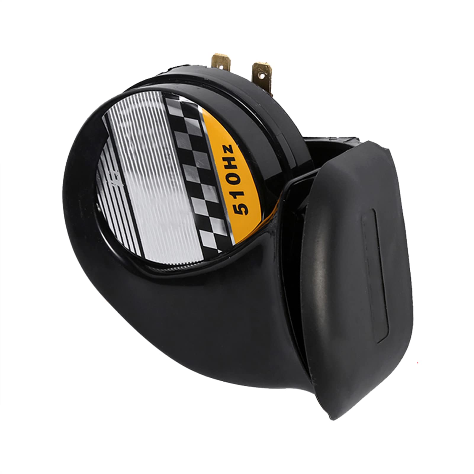 Motorradhupen, Motorrad-Lufthupe, Universelles Mini-lautes Elektronisches Schneckenhorn, für Motorrad-Lautsprecher mit Lauter Stimme 12 V, 510 Hz Motorradhupen, Motorrad-Lufthupe, Universelles Mini-lautes Elektronisches Schneckenhorn, für Motorrad-Lautsprecher mit Lauter Stimme 12 V, 510 Hz von Bediffer