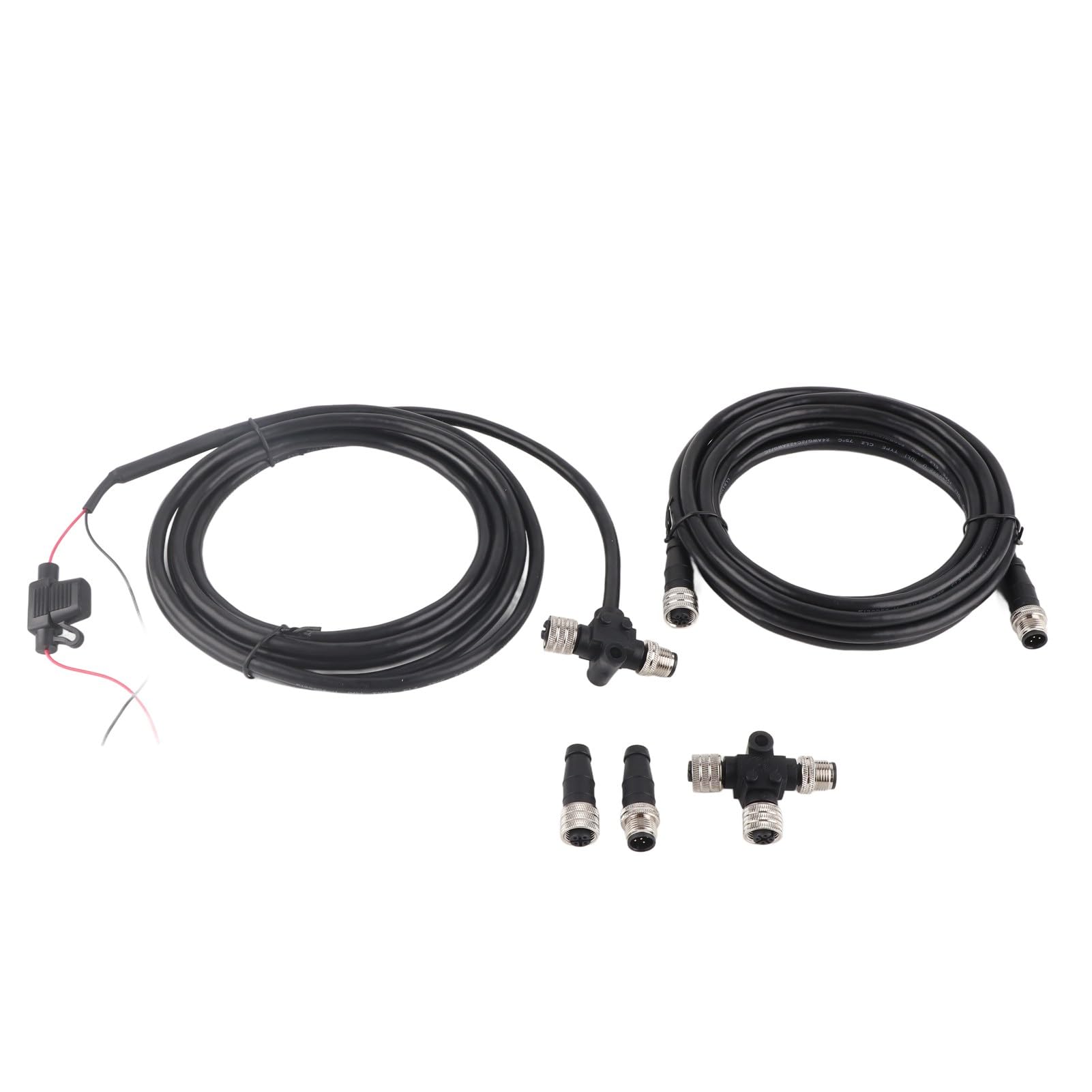 NMEA2000 Starter Kit T-Stecker + Stromkabel + Männlich-weiblicher Widerstand + 3-Port-Adapter IP67 Wasserdicht für Netzwerke von Bediffer