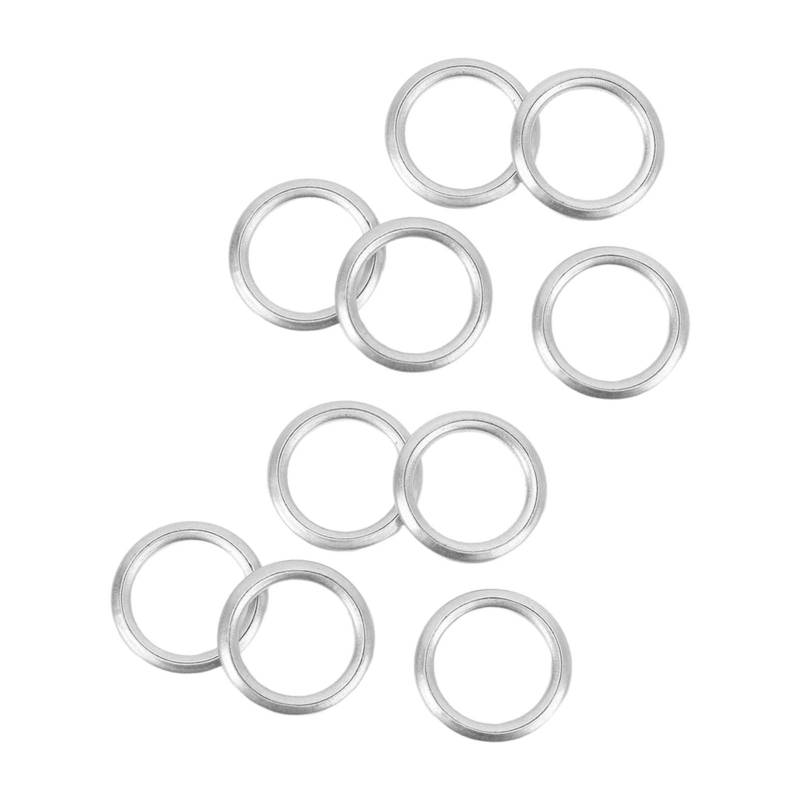Ölablassschraube Dichtungen, 10 Stück N0138157 Siebscheiben 14 Mm Aluminium Ablassschraube Dichtring Dichtung für A3 A4 A5 A8 S3 S4 S5 S6 S8 Q3 Q5 RS7 R32 TT COUPE SPORTBACK von Bediffer