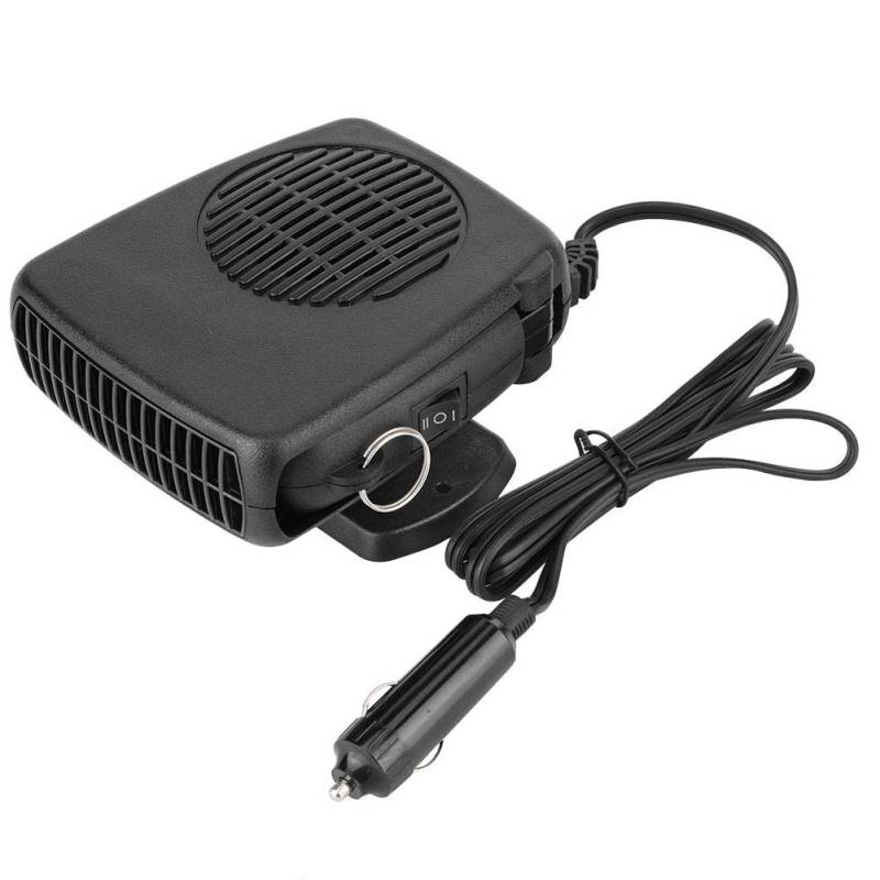 Tragbare Auto-Heizung, 12 V, 150 W, 2-in-1-Keramik-Heizung, K眉hlung, Windschutzscheibe, Enteiser, L眉fter, Entfeuchter, Heizung, bar f眉r Auto von Bediffer