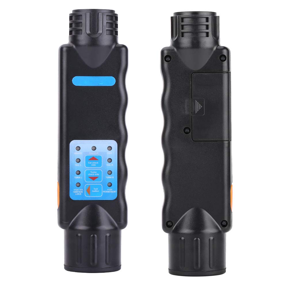 Trailer Plug Tester , Trailer Cable Circuit Testing The Lighting Circuits LED Anzeigen 13 polige Stecker und Steckdosen Trailer Plug Tester , Trailer Cable Circuit Testing The Lighting Circuits LED Anzeigen 13 polige Stecker und Steckdosen von Bediffer