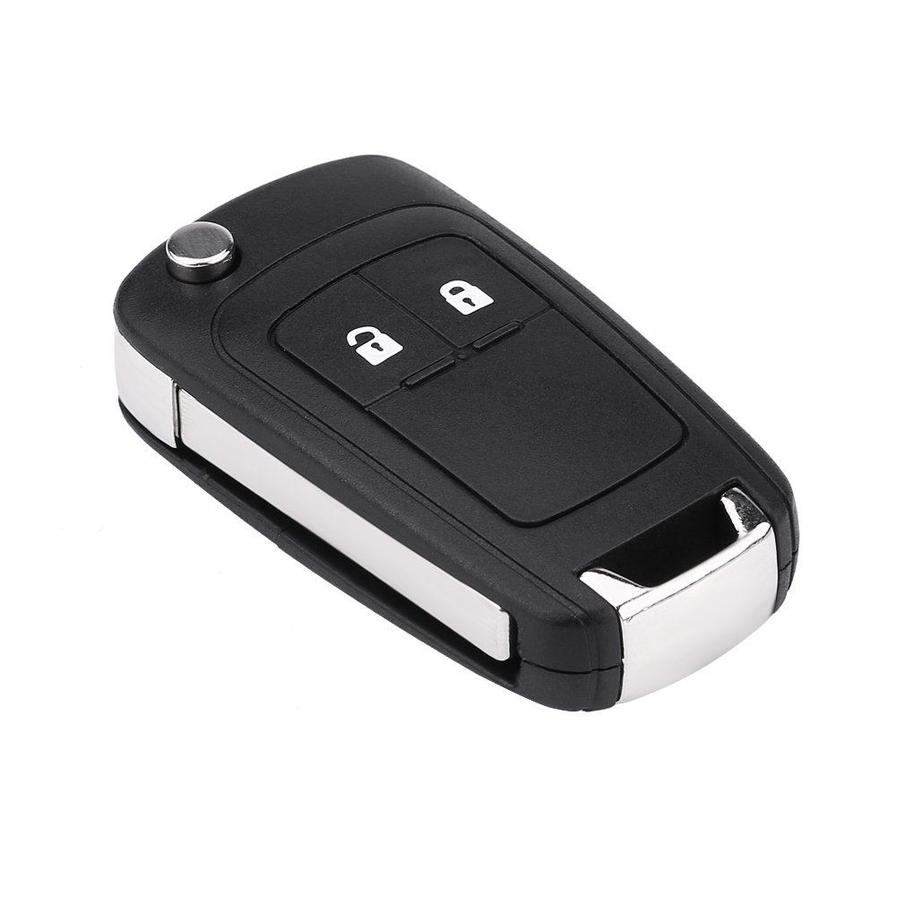 Universal Auto Fernbedienung Schlüsselanhänger mit ID46 Chip für Opel Astra J Corsa E Insignia 5WK50079 2-Tasten von Bediffer