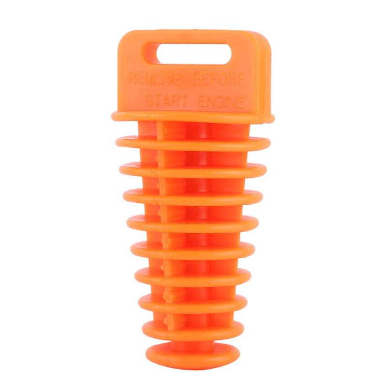 Universal Schalldämpfer Endrohr Waschstopfen Motorrad Dirt Bike ATV Quad 2 4-Takt Schalldämpferrohr Auspuff Schalldämpfer Bung Waschstopfen(Orange), Fahrzeugumbau/Nachrüstung/Performance von Bediffer