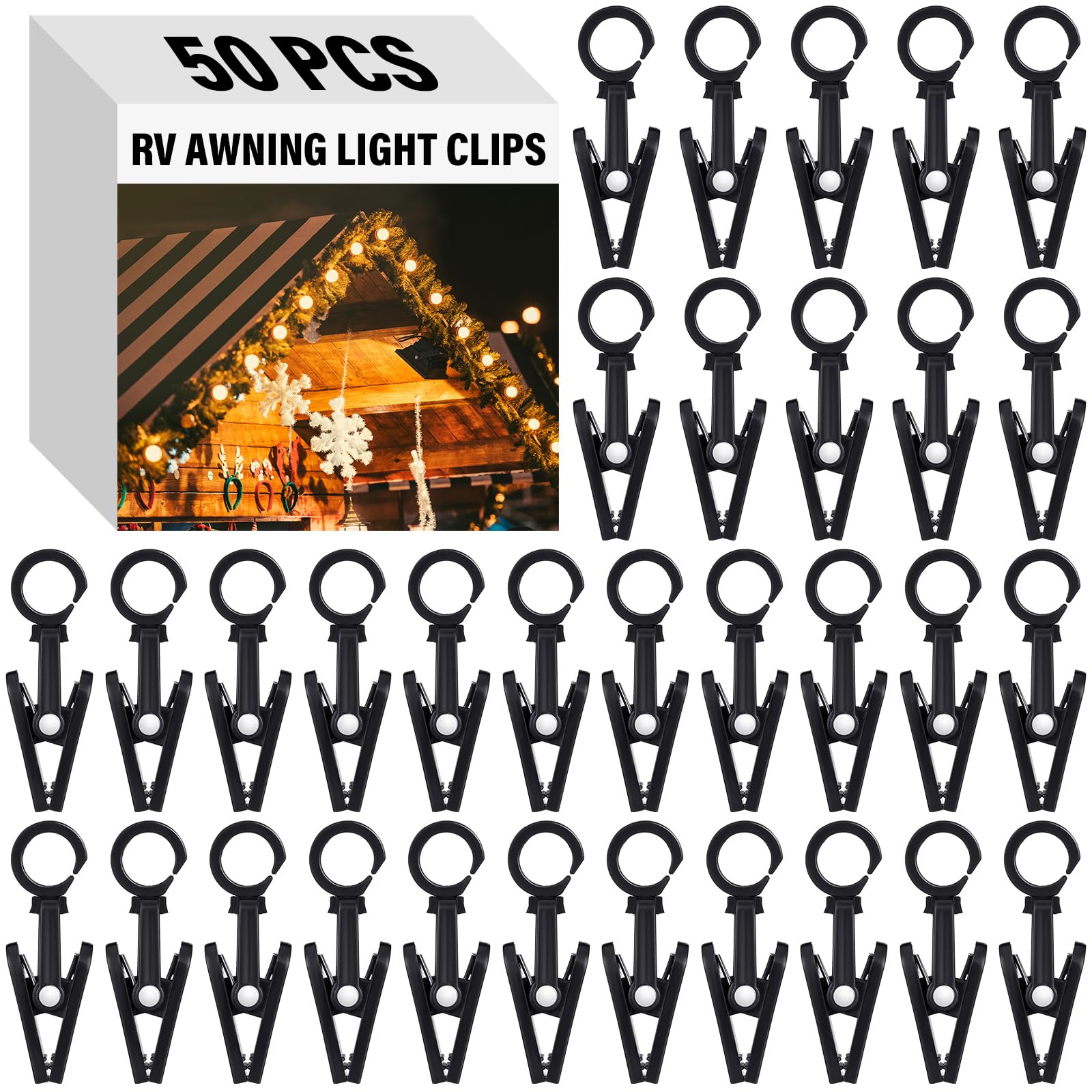 Beeveer Vorhanghaken für Wohnmobile, Wohnmobile, Markisen, Lichter, Clips mit Clips, 360° für Anhänger, Weihnachten, Party, Lichterkette, Aufhänger, Haken für Wohnwagen, Vorhang, Banner, Fotos Beeveer Vorhanghaken für Wohnmobile, Wohnmobile, Markisen, Lichter, Clips mit Clips, 360° für Anhänger, Weihnachten, Party, Lichterkette, Aufhänger, Haken für Wohnwagen, Vorhang, Banner, Fotos von Beeveer
