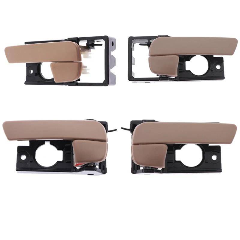 BeiZhengbhD Auto Innen Türgriff Für KIA Rio Limousine 2006-2011 ABS-Kunststoff Schwarz L-förmig Ziehgriff Rechts 1 Count von BeiZhengbhD