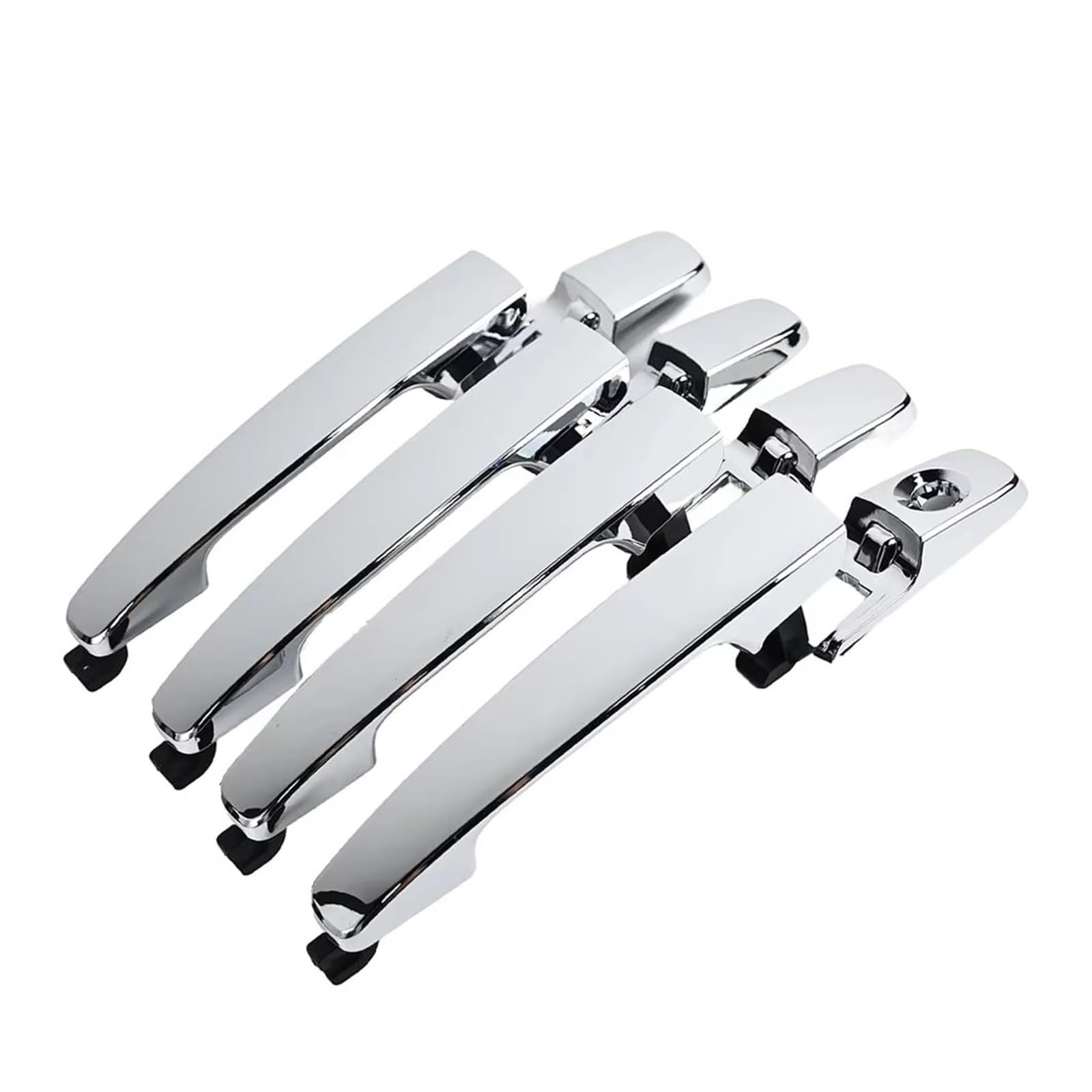 Für Ford Für Focus 2008 2009 2010 2011 8S4Z-5422404-AA 4-teiliger Auto-Außentürgriff Vorne Hinten Links Rechts Türaußengriffe Fahrzeuge(Chrome) von BeiZhengbhD