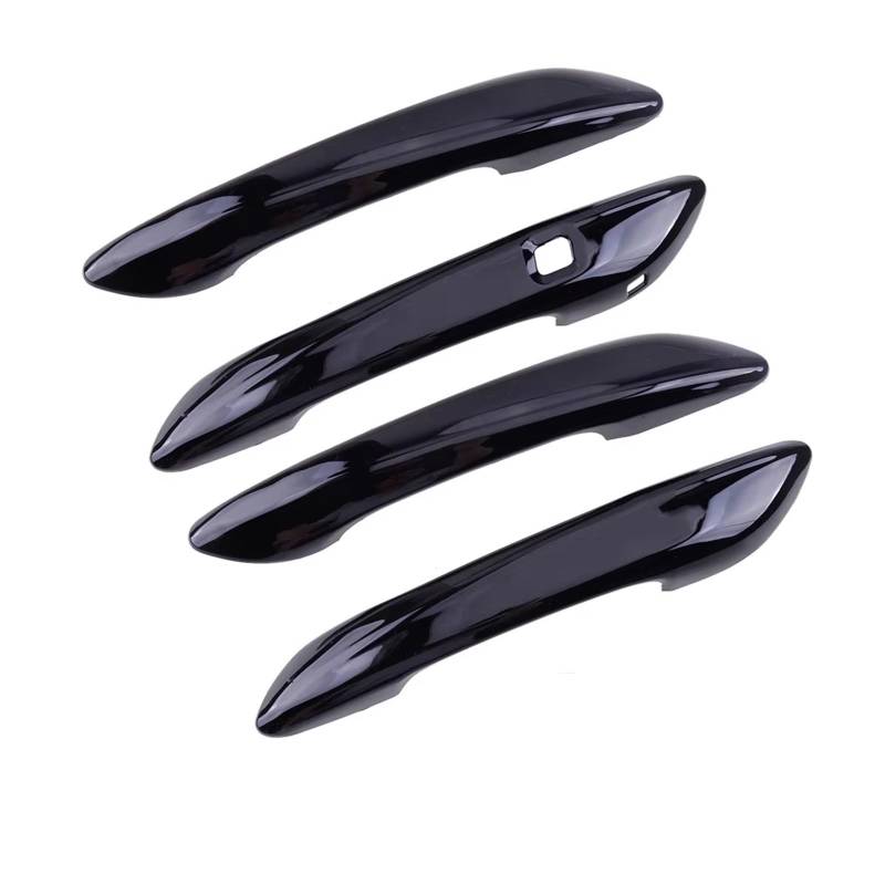 Für Hyundai Für Elantra 2021 2022 Glänzend Schwarz 4Pcs Auto Außen Vorne Hinten Links Rechts Türgriff Abdeckung Trim Set ABS Kunststoff Türaußengriffe Fahrzeuge von BeiZhengbhD