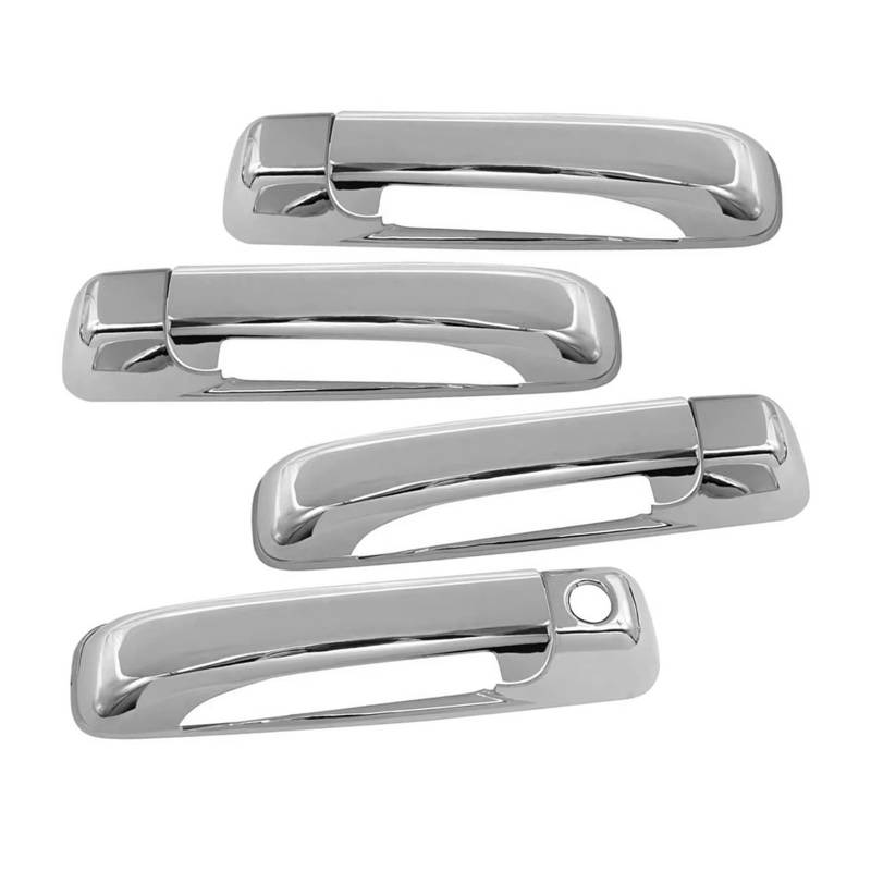 Für Jeep Für Commander Für Grand Für Cherokee Silber Kunststoff 1 Set Türgriff Abdeckung Trim Türaußengriffe Fahrzeuge von BeiZhengbhD