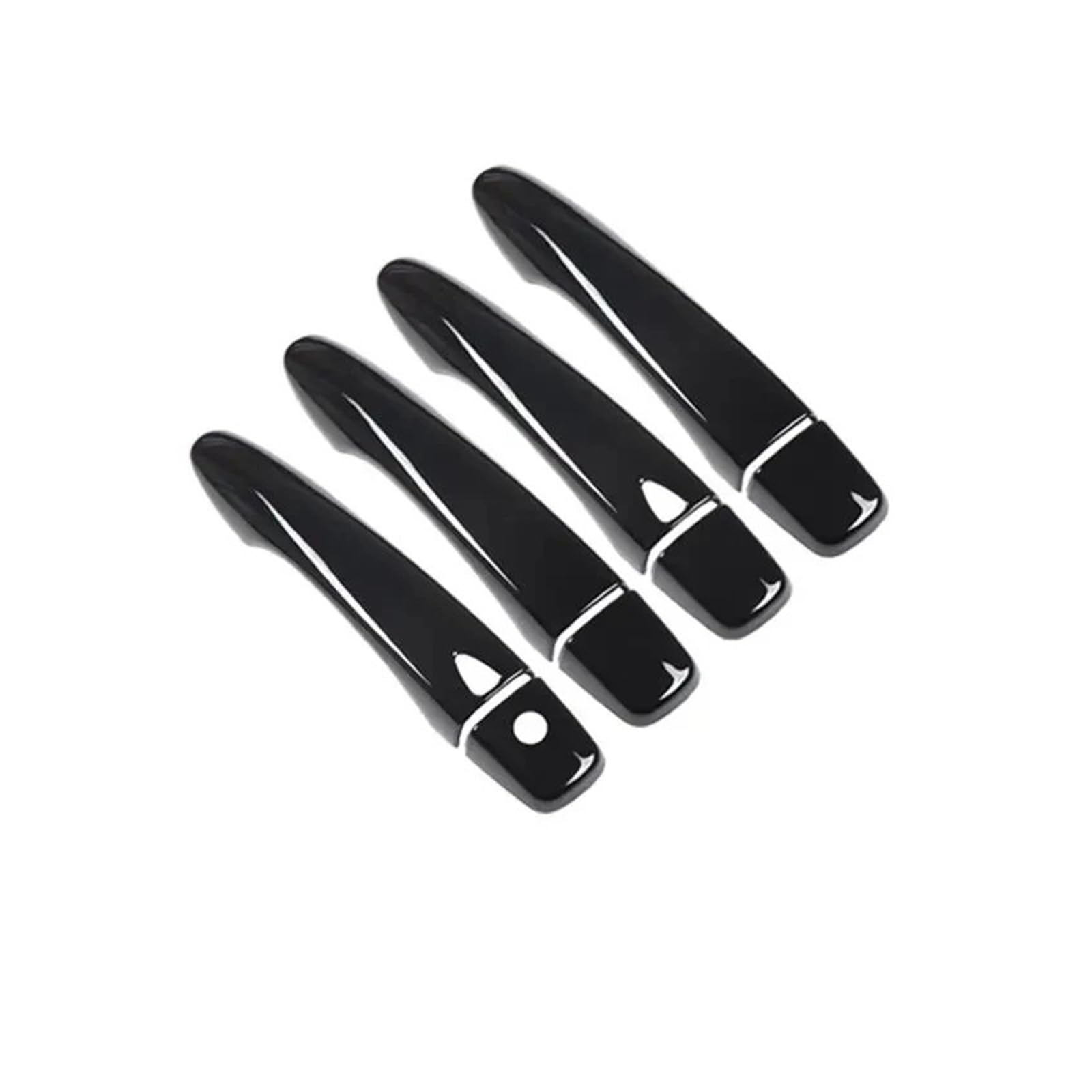 Für Nissan Für Altima 20013 2014 2015 2016 2017 2018 Auto Carbon Fiber Style Schwarz Außentürgriff Formabdeckung Zieraufkleber Dekor Zubehör Türaußengriffe Fahrzeuge(Black) von BeiZhengbhD