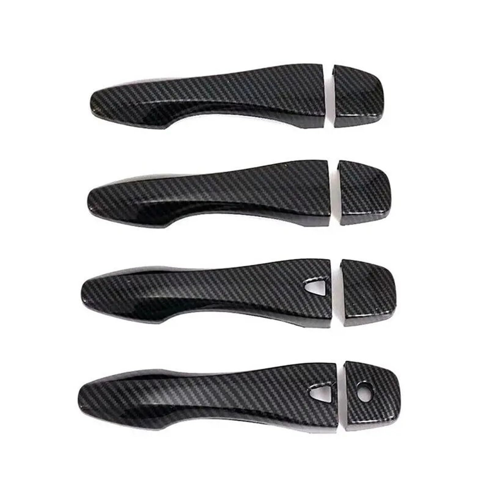 Für Nissan Für Altima 20013 2014 2015 2016 2017 2018 Auto Carbon Fiber Style Schwarz Außentürgriff Formabdeckung Zieraufkleber Dekor Zubehör Türaußengriffe Fahrzeuge(Carbon) von BeiZhengbhD
