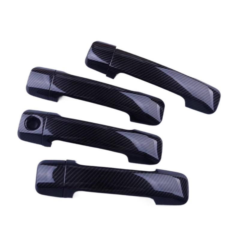 Für Toyota Für Tundra 2014 2015 2016 2017 2018 2019 2020 2021 1 Set Auto Außentürgriff Abdeckung Trim Decor Carbon Faser Stil Türaußengriffe Fahrzeuge von BeiZhengbhD
