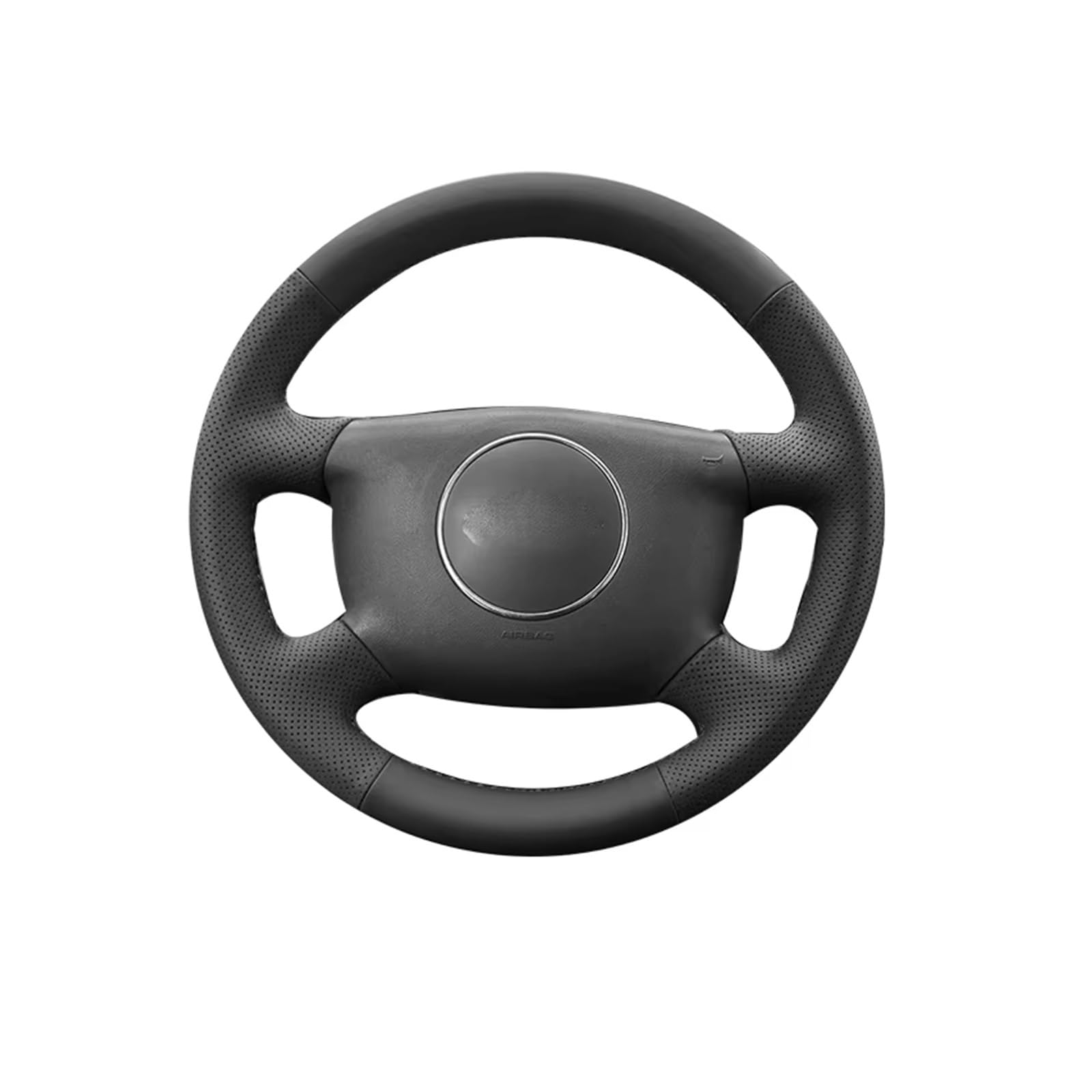 Lenkradschutz Autozubehör Für A6 2000-2003 2004 Für A3 2000-2001 2003 Für A4 Für B6 2002 Autoinnenraum Handgenähte Lenkradabdeckung Aus Geflochtenem Autolenkrad(Classic BUGL) von BeiZhengbhD