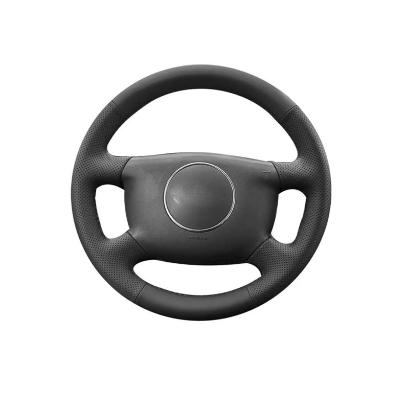 Lenkradschutz Autozubehör Für A6 2000-2003 2004 Für A3 2000-2001 2003 Für A4 Für B6 2002 Autoinnenraum Handgenähte Lenkradabdeckung Aus Geflochtenem Autolenkrad(Classic TCGL) von BeiZhengbhD