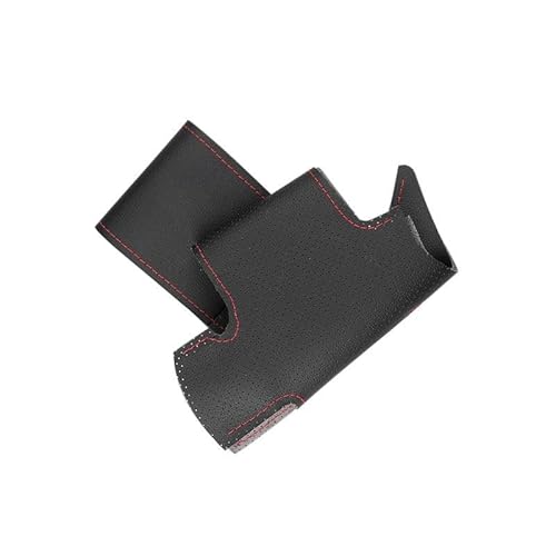Lenkradschutz Autozubehör Für Benz Für C-Klasse Für W204 2007 2008 2009 2010 2011 Autolenkradabdeckung Perforierte Mikrofaser-Lederverkleidung(Black-red line) von BeiZhengbhD
